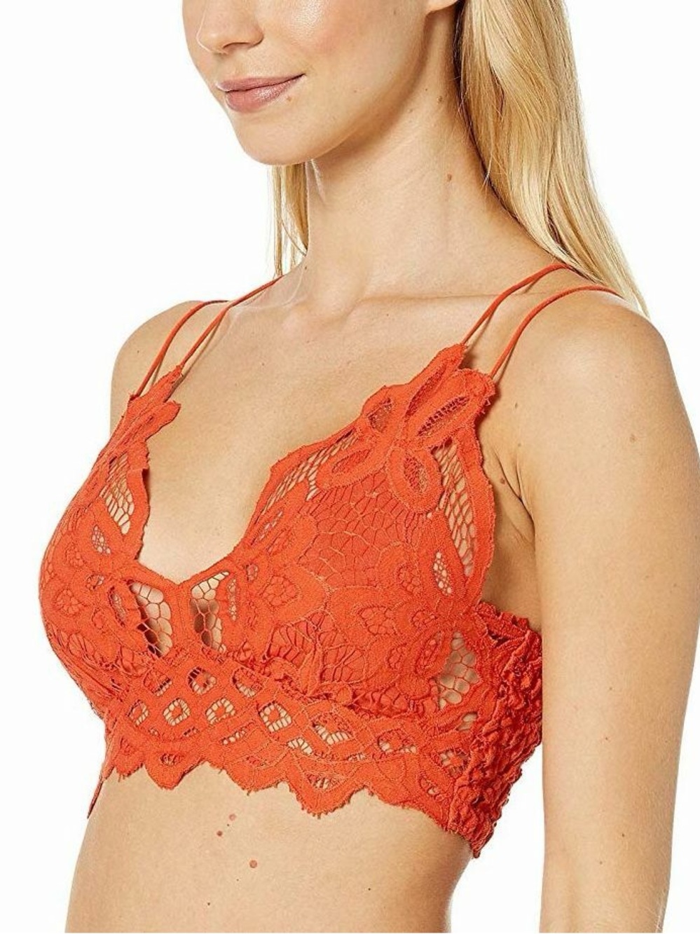 Free people Adella bralette orange